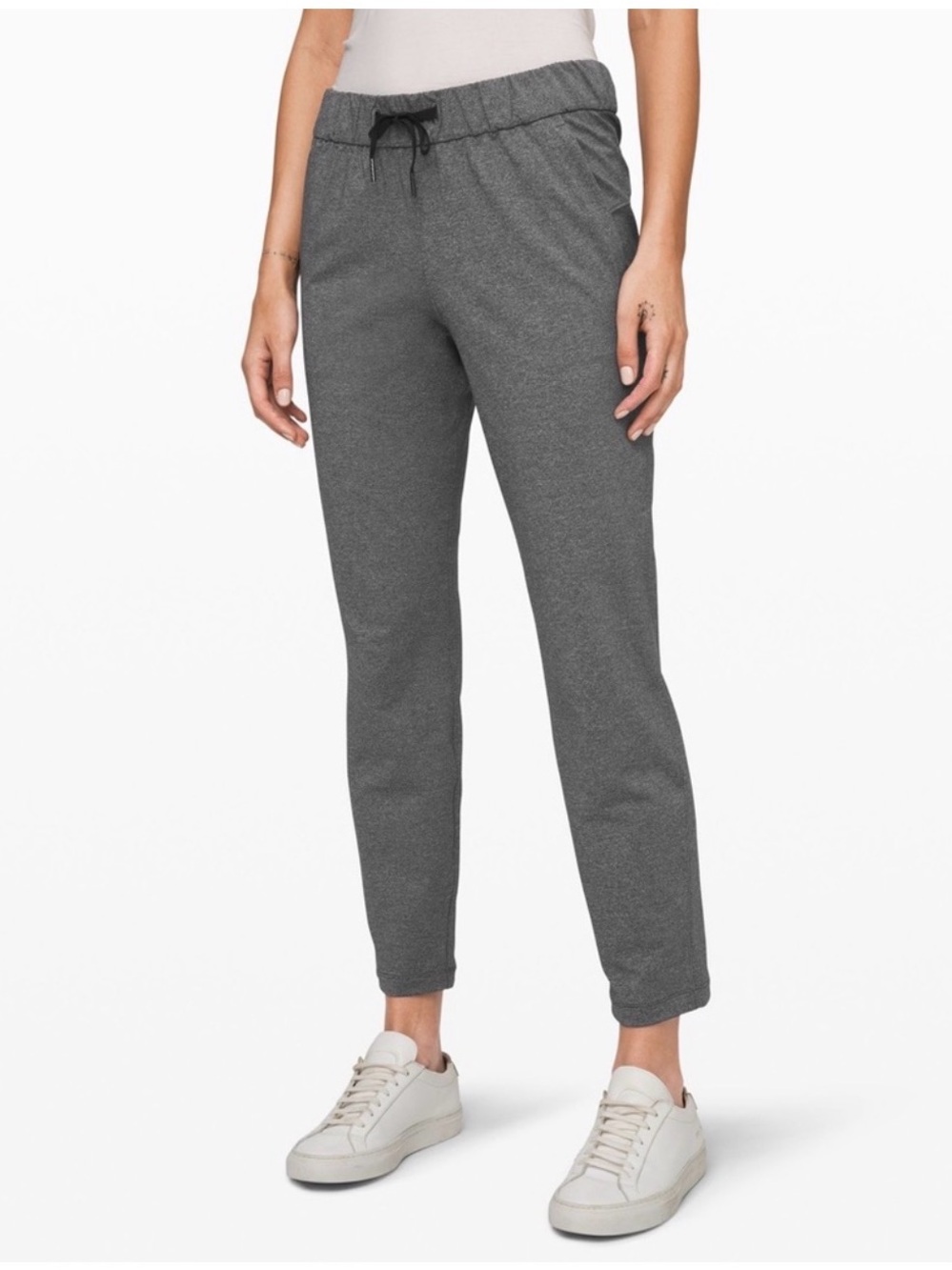 Lululemon athletica On the fly pants 27”, grey, size 6